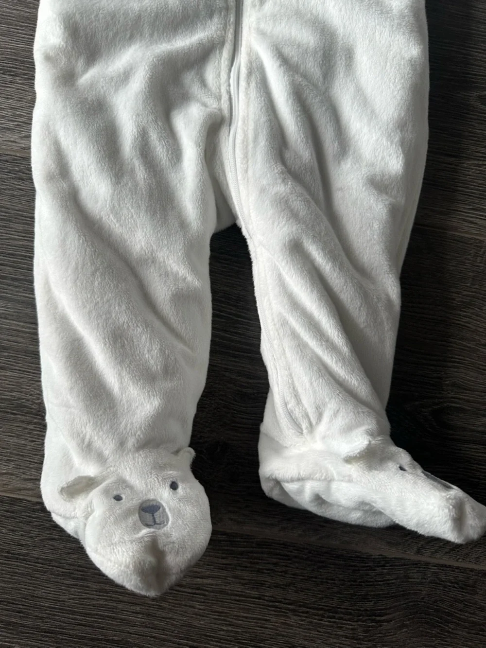 Carter's Warm Hooded Footed One-Piece Winter Suit - Picture 4 of 6